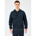 Skechers S2520227-3817 M Hoodie Lacivert Kapüşonlu Regular Fit Erkek Sweatshirt