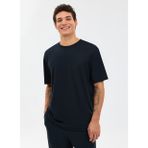 Skechers S2610136-3817 M Relaxed Fıt T-Shirt Siyah Regular Fit Erkek T-Shirt