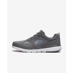 Skechers S52954 Char Flex Advantage Gri Erkek Spor Ayakkabı