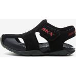 Skechers Side Wave Küçük Erkek Çocuk Siyah Sandalet 92330n Bkcc