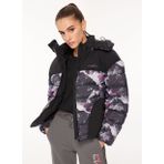 Skechers Siyah Kadın Regular Fit Ceket 232062-001W Outerwear Padded Jacket