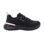 Skechers Skech Air Dynamight 2.0 Modern 150373-BKRG Kadın Spor Ayakkabı Siyah