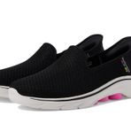 Skechers SKECHERS SLİP-İNS: GO WALK 7 - DALEY Kadın Siyah Pembe Yürüyüş Ayakkabısı