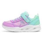 SKECHERS SKECHERS SOLA GLOW - OMBRE DELUXE Kız Çocuk Gs Mavi Işıklı Spor Ayakkabı, Mavi, 35