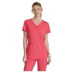Skechers SKT220 – SKP668 Kadın Scrubs Takım – Ithal, Ultra Esnek ve Şık Doktor Forması - XS - Canlı Pembe