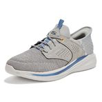 SKECHERS SLADE - CASTER Erkek Gri Günlük Ayakkabı, Gri, 44