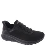 Skechers SLİP İNS BOBS SQUAD CHAOS Kadın Siyah Spor Ayakkabısı