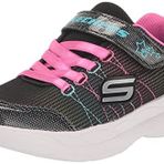 Skechers SNAP SPRİNTS 2.0 - STARS AWAY 303518L BKMT Kız Çocuk Spor Ayakkabı Siyah 28 EU
