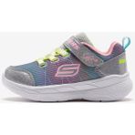 Skechers Snap Sprints 2.0 - Stars Away Küçük Kız Çocuk Gri Spor Ayakkabı 303518N Gymt