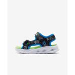Skechers Sola Glow Sandal - Aquatastic Büyük Erkek Çocuk Siyah Işıklı Sandalet 401672l Bblm Siyah