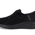 Skechers Sport Women's Ultra Flex 3.0 Brilliant Path Spor Ayakkabı, Siyah/Siyah, 5 Wide