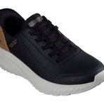 Skechers Squad Chaos-Bungee Slip-İns Siyah Erkek Spor Ayakkabı