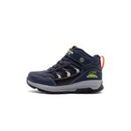 Skechers STORM BLAZER - GLOW ROAM 406410L NVBK Erkek Çocuk Bilek Hizasında Bot Lacivert 30 EU
