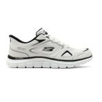 Skechers TRACK EZRAL 233039TK WBK Erkek Spor Ayakkabı Beyaz 42.5 EU