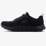 Skechers-Track New Staple Mens Sneaker Nefes Alabilen Erkek Günlük Spor Ayakkabı Siyah