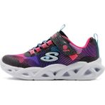 Skechers Twisty Brights 2.0 Kids Sneaker Lastik Bağcıklı Cırtlı Işıklı Kız Çocuk Ayakkabısı Mor