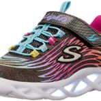 Skechers TWİSTY BRİGHTS - MYSTİCAL BLİSS Kız Çocuk Gs Siyah Işıklı Spor Ayakkabı