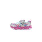 Skechers TWİSTY GLOW - SORBET SWİRL Kız Çocuk Ps Gri Işıklı Spor Ayakkabı