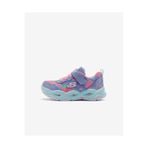 SKECHERS TWİSTY GLOW - SORBET SWİRL Küçük Kız Çocuk Açık Gri/Çok Renkli Işıklı Spor Ayakkabı 303716N PWMT