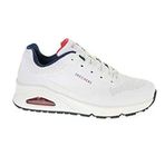 Skechers Uno Stand on Air Beyaz Durabuck Trim 11 UK Erkek Spor Ayakkabı