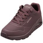 Skechers UNO Stand On Air kadın spor ayakkabısı, Burgundy Duraleather Mesh, 39 EU