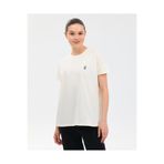 SKECHERS W Crew Neck Graphic Tee T-Shirt Kadın Beyaz Tshirt S221482-3855
