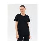 SKECHERS W Crew Neck Graphic Tee T-Shirt Kadın Siyah Tshirt S221482-3817