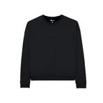 Skechers W Essential Crewneck Sweatshirt Erkek Siyah Sweatshirt