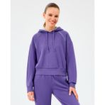 SKECHERS W Hoodie Sweatshirt Kadın Mor Sweatshirt S2520228-0277