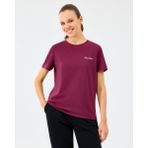 Skechers W Light Fabric T-Shirt Kadın Bordo Tshirt S2520239-3877