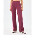 Skechers W Lounge Loose Wide Leg Sweatpant Kadın Bordo Eşofman Altı S2520013-3877