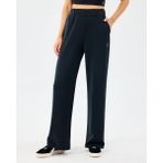 Skechers W Lounge Loose Wide Leg Sweatpant Kadın Siyah Eşofman Altı S2520013-3817