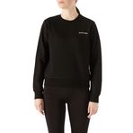Skechers W New Basics Crew Neck Sweatshirt Kadın Siyah Sweatshirt