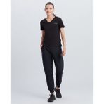 Skechers W New Basics V Neck T-Shirt Kadın Siyah Tişört Nefes Alabilir Kumaş ile Konforlu Kullanım S212399-001 - XS