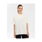 SKECHERS W Oversize Fit Graphic T-Shirt Kadın Beyaz Tshirt S2610052-3855