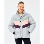 Skechers W Puffer Jacket Kadın Gri Mont S2520207-2568 - XS