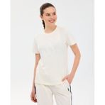 Skechers W Regular Fit Graphic T-shirt Kadın Beyaz Tshirt S2610057-3855