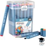 Sketch Marker Çift Taraflı Çizim Kalem Seti Art-X Rich Yüksek Kalite Kalıcı Mürekkep Iade Ga - Standart