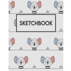 Sketchbook: Koala Clown Themed Personalized Artist Book | Soft Cover Blank Sketch Pad Tablet | Personalized Sketch Pad for Drawing | Sketch Paper Ideal for Drawing and School Supplies