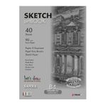 Sketchbook Salda B4 Tutkallı 90 gr. Beyaz 24,5x34,5 cm 40 yaprak