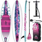 Skiffo Elle Şişme Sup Board 320X81x15 Cm – Stand Up Paddle Board Seti, Kürekli Şişme Paddle Board