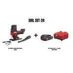 Skıl Set-24 (Skıl Compact 3440Ca Akülü Dekupaj Testere+Skıl 3136Aa 2,0Ah Li + 2.4A Şarj Cihazı Promo)