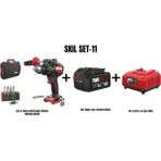Skil Skıl Set-11 (Skıl Xp 3085JA Akülü Darbeli Matkap Vidalama Çantalı+Skıl 3104AA 4,ah Li Batarya Promo+Skıl 3122AA 2,4 A Şarj Cihazı)