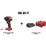 Skil Skıl Set-17 (Skıl Powertools 3211CA Akülü Darbeli Vidalama+Skıl 3136AA 2,0AH Li + 2.4A Şarj Cihazı Promo)