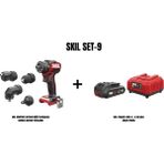 Skil Skıl Set-9 (Skıl Compact 3076CA Akülü 4xbaşlıklı Darbeli Matkap Vidalama+Skıl 3136AA 2,0AH Li + 2.4A Şarj Cihazı Promo)