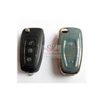 skilit samsun oto kilit Focus 3 Mondeo Transit Silikon Kumanda Kılıfı Gri 3 Buton