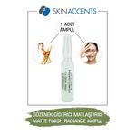 Skin Accents 1 Adet Gözenek Giderici Matlaştırıcı Ampul Matte Finish Cilt Serumu Alman Dermapen Dermaroller Serum