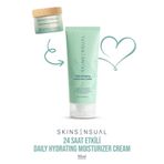 Skin Sensual Daily Hydrating Moisturizer Cream Jojoba Oil Shea Butter 24 Saat Etkili Nemlendiric-50ml