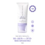 Skin Sensual Magic Sun Block Milk SPF 50+ Yeni Nesil Filtreli Yüz Güneş Kremi 50 ml | UVA + UVB Geniş Spektrum