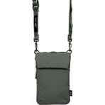 Skinarma Sling Pouch Juno Cross-Hatch Naylon Scout Boyun Askı Kayışlı Çapraz Vücut Çantası Yeşil